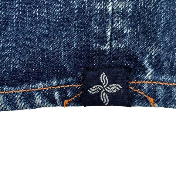 Earnest Sewn Fulton Selvedge Straight Leg Denim Jeans Made In USA Men's Size 33 - Picture 5 of 8